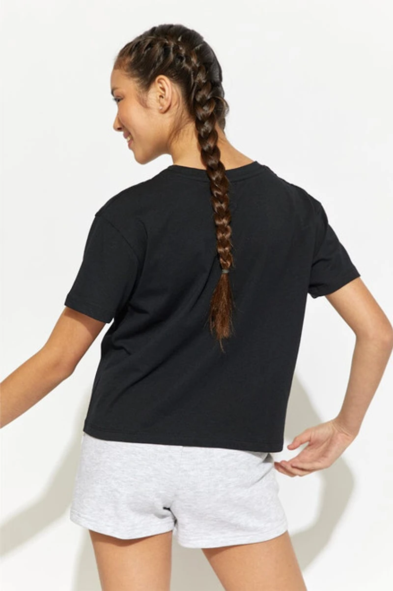 Hello Franki Short Sleeve Logo Tee for girls