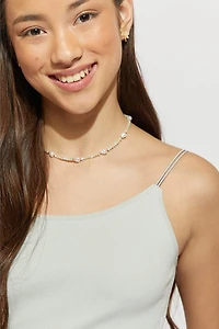 Hello Franki Gray Seamless Rib-Knit Double Strap Cami for girls