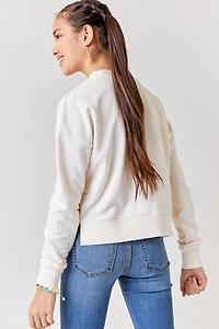 Hello Franki Frenchie Collegiate Crewneck Sweatshirt for girls
