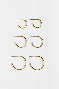 Averie Huggie Hoop Set