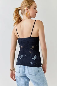 Tami Crochet Knit Cami