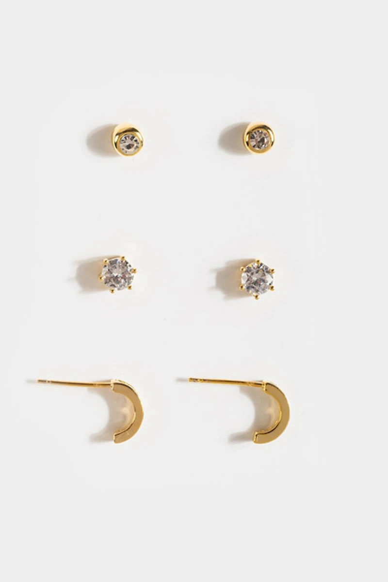 Willa Crystal Earring Set