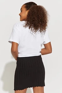 Hello Franki Ribbed Skirt for girls