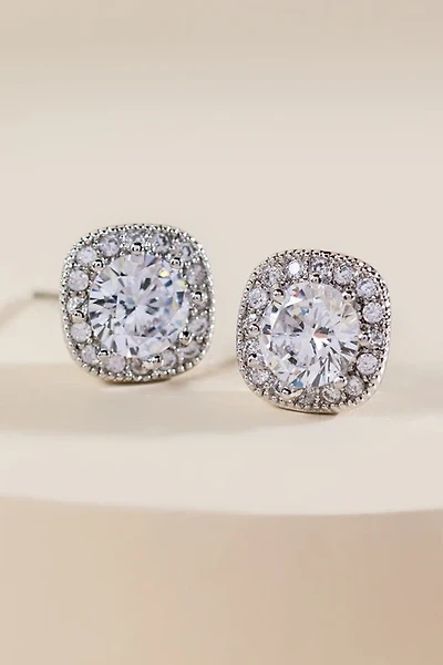 Bria Cubic Zirconia Square Studs