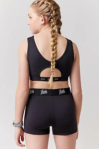 Hello Franki Sport Elastic Waistband Shorts for girls