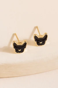 Hello Franki Frenchie Stud Earrings for girls
