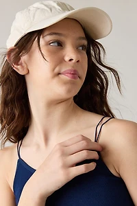 Hello Franki Navy Seamless Double Strap Cami for girls