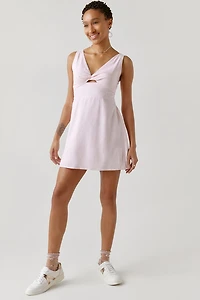 Stella Knotted Front Mini Dress