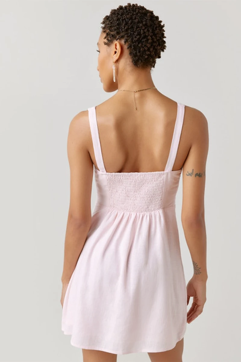 Stella Knotted Front Mini Dress