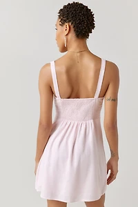 Stella Knotted Front Mini Dress