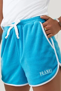 Hello Franki Logo Terry Shorts for girls