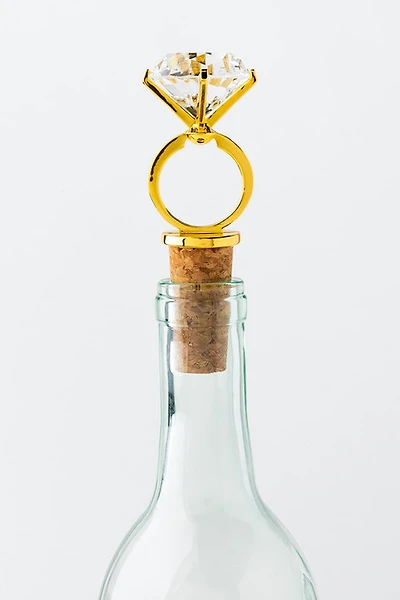 Diamond Ring Bottle Stopper