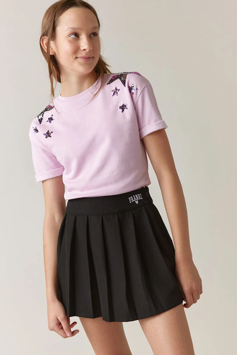 Hello Franki Logo Tennis Skirt for girls