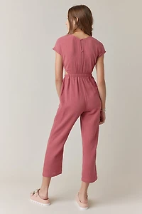 Hello Franki Side Cutout Jumpsuit for girls