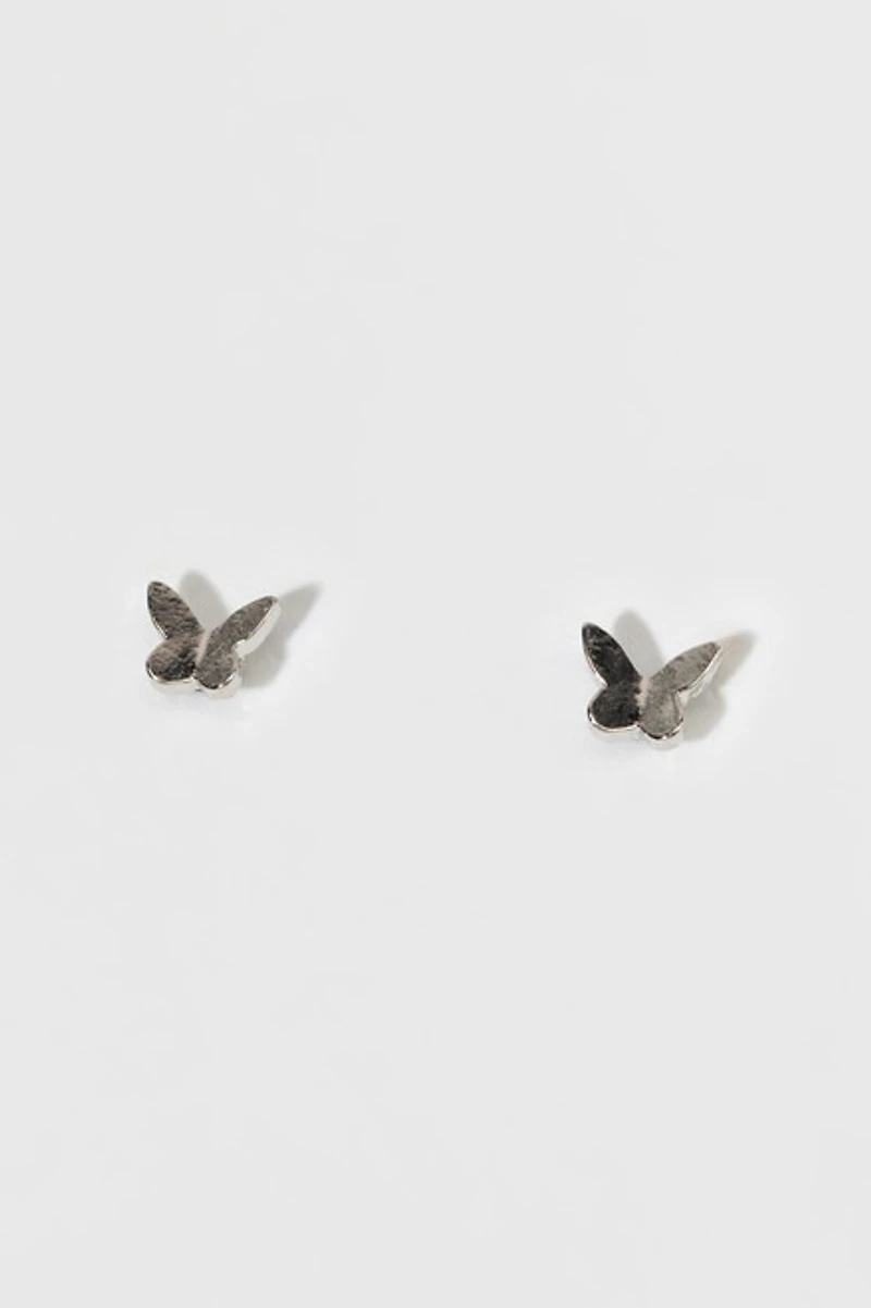 Hello Franki Butterfly Stud Earrings for girls