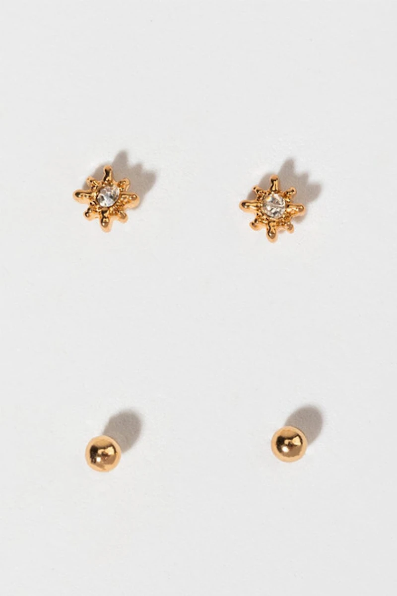 Hello Franki Star Stud Earring Set for girls