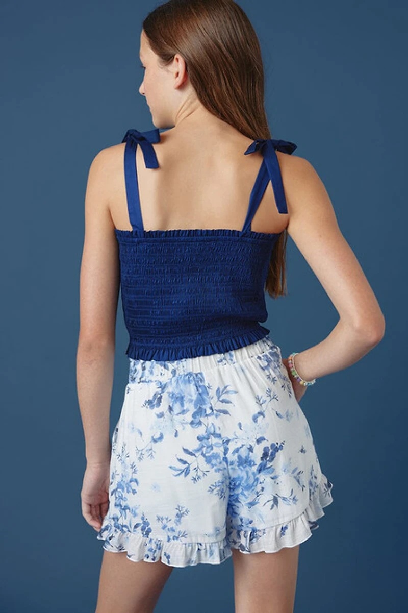 Hello Franki Floral Soft Short for girls