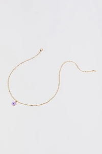 Hello Franki Flower Pendant Necklace for girls