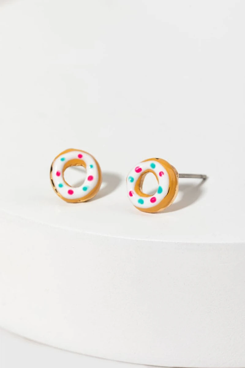Hello Franki Donut Studs Earrings for girls