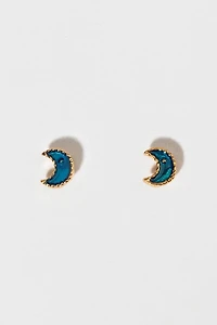 Hello Franki Moon Stud Earrings for girls