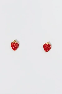 Hello Franki Strawberry Stud Earrings for girls