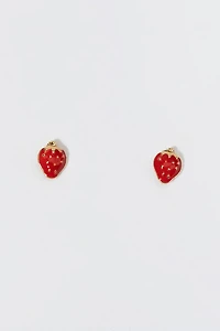 Hello Franki Strawberry Stud Earrings for girls