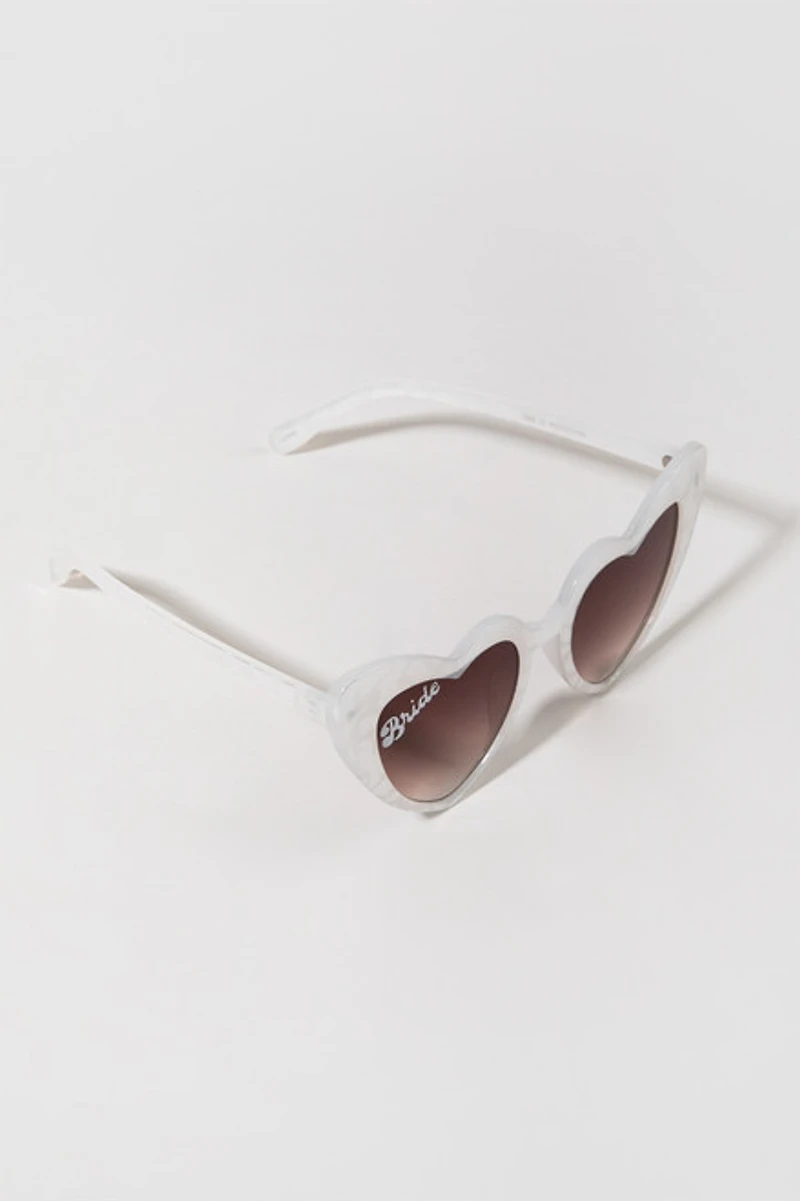 Leah Heart Shaped Sunglasses