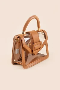 Margo Clear Top Handle Satchel