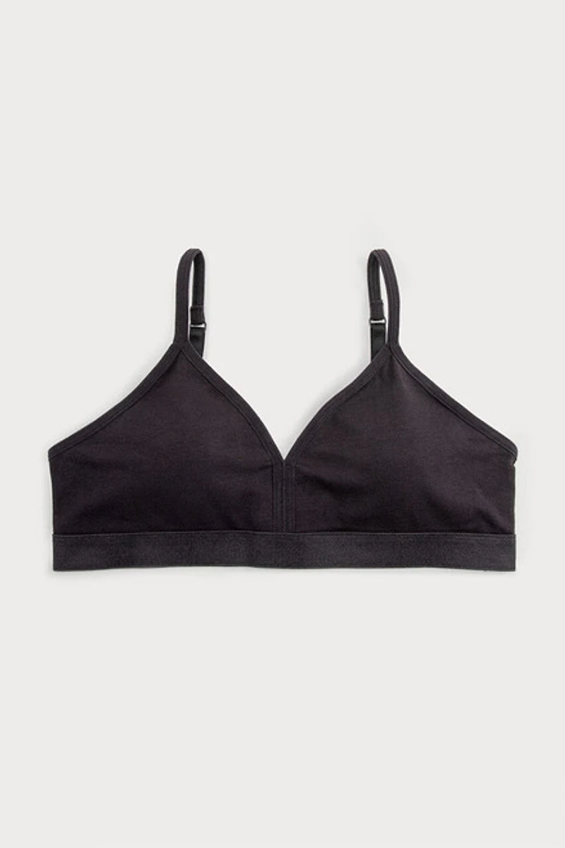 Hello Franki Solid Bralette for girls