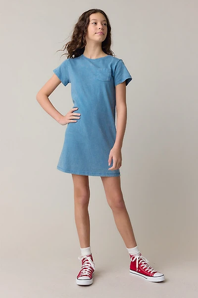 Hello Franki Short Sleeve T-Shirt Dress for girls