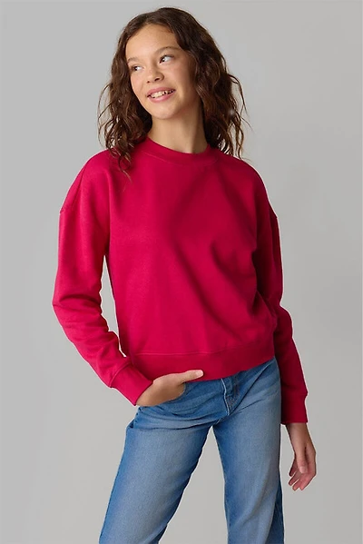 Hello Franki Solid Sweatshirt for girls