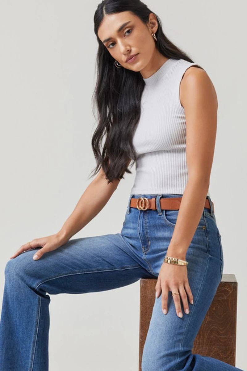 Christie Brushed Rib Tank Top