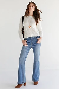 Alexis Chenille Waffle Pullover