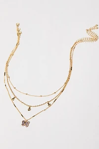 Butterfly Necklace Set
