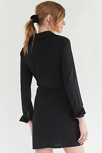 Kimberley Cinched Button Down Mini Dress