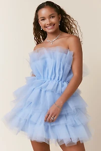 Suzie Tulle Tiered Dress