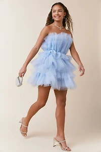 Suzie Tulle Tiered Dress