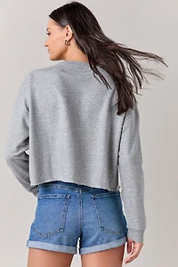 Theresa Pearl Embellished Sweatshirt