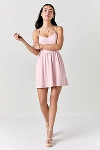 Tiffiny Double Bow Back Mini Dress