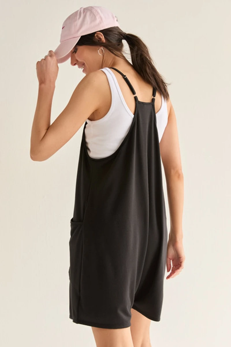 Jamie Sleeveless Lounge Romper