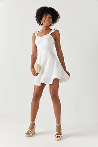 Selina Ruffle Strap Mini Dress