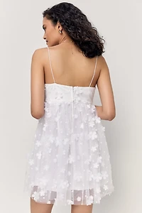 Marianne Floral Babydoll Mini Dress