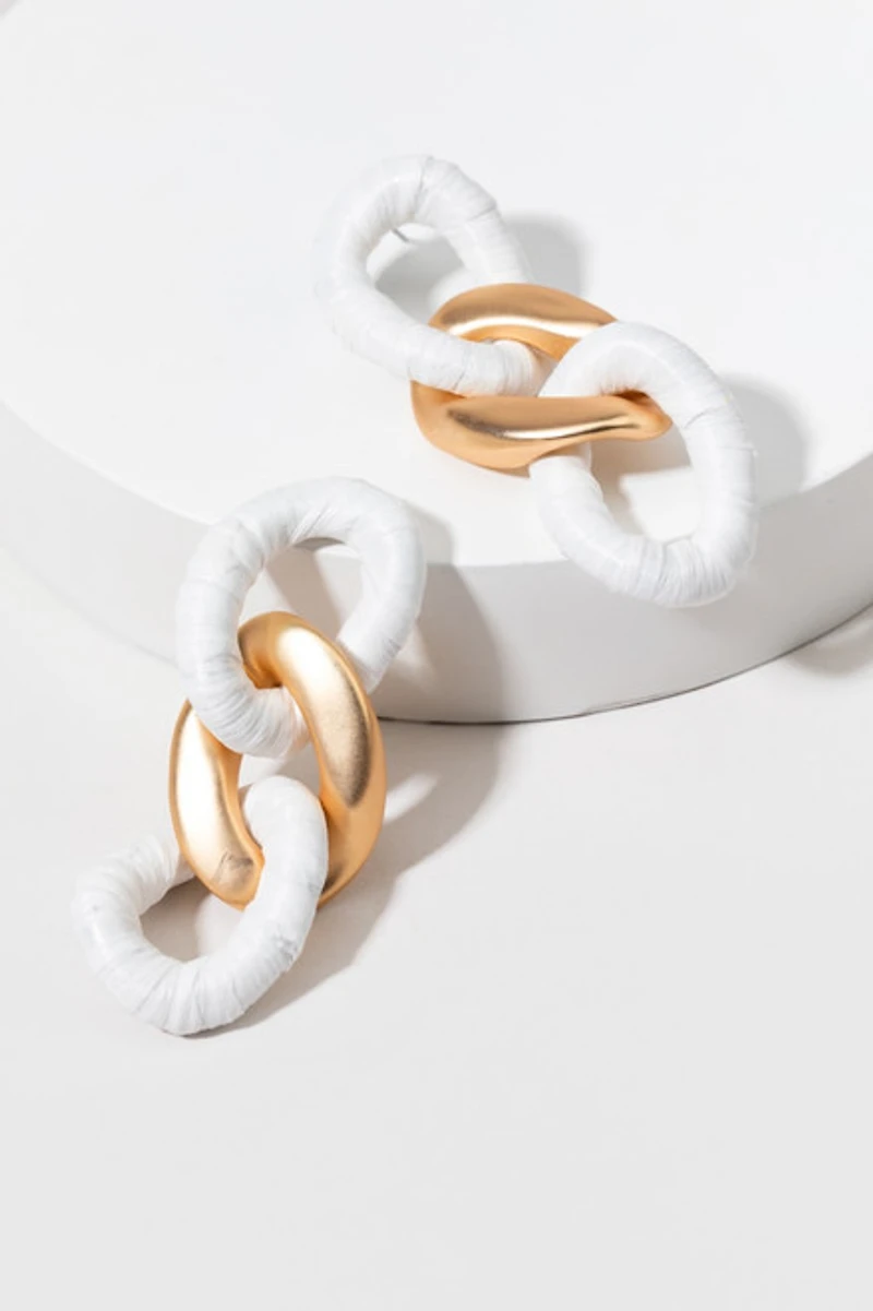 Becky Thick Chain Earrings