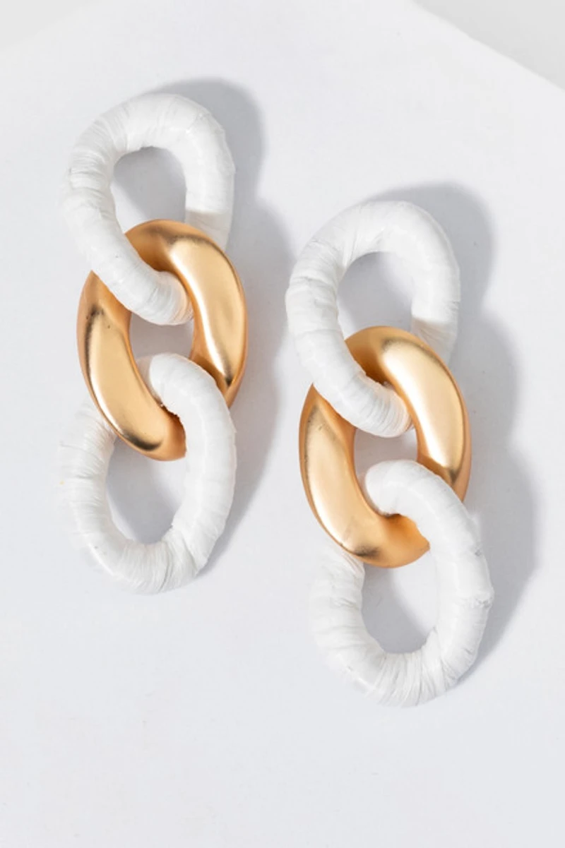 Becky Thick Chain Earrings