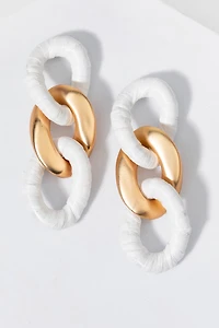 Becky Thick Chain Earrings
