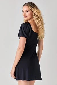 Jessie Cinch Front Cupro Mini Dress