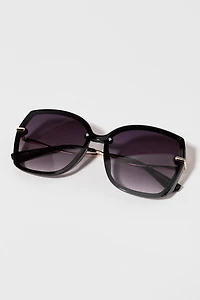 Angie Square With Curved Handle Sunglasses