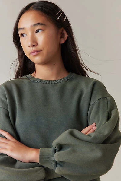 Hello Franki Crop Sweatshirt for girls