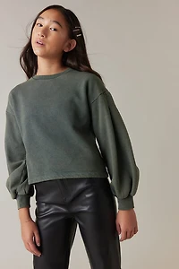 Hello Franki Crop Sweatshirt for girls