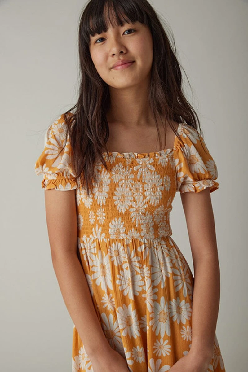 Hello Franki Smock Hi-Lo Midi Dress for girls